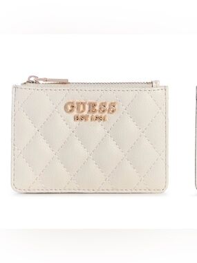 Atabey Top Zip Credit Card Case Wallet